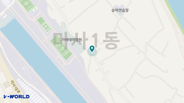 미사뜰요양원 위치 지도