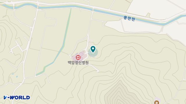 용인효사랑 위치 지도