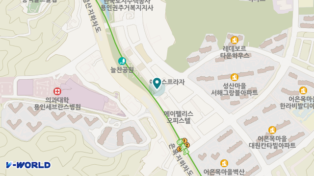 (주)사랑방요양원 위치 지도