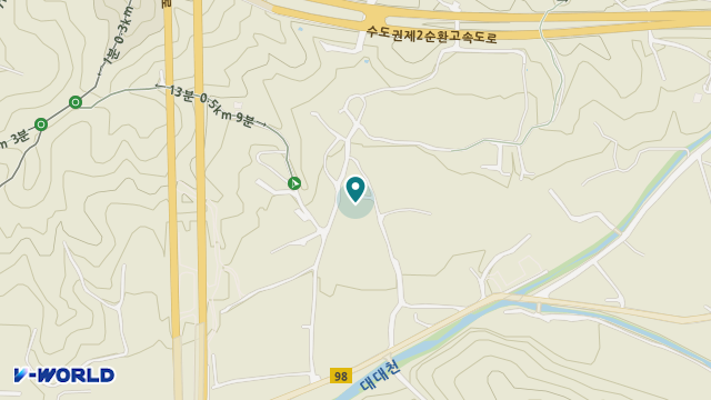 용인해바라기요양원 위치 지도