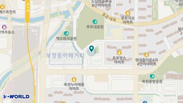 (주)원하트 노인전문요양센터 위치 지도