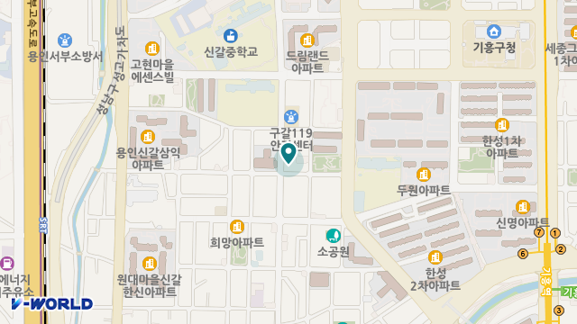 노블실버홈 위치 지도