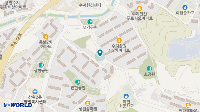 수지행복마지요양원 위치 지도