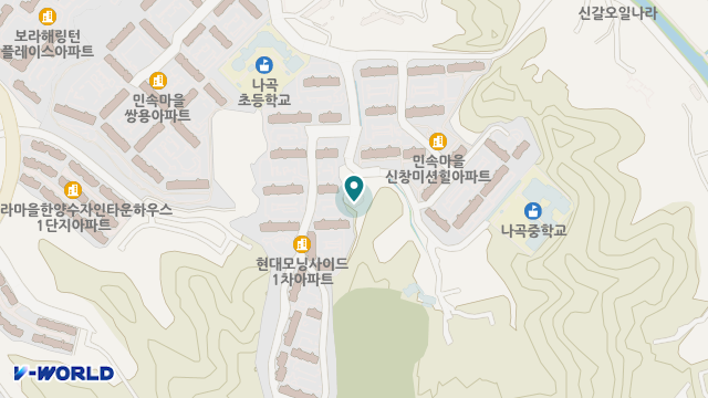 평강 요양원 위치 지도
