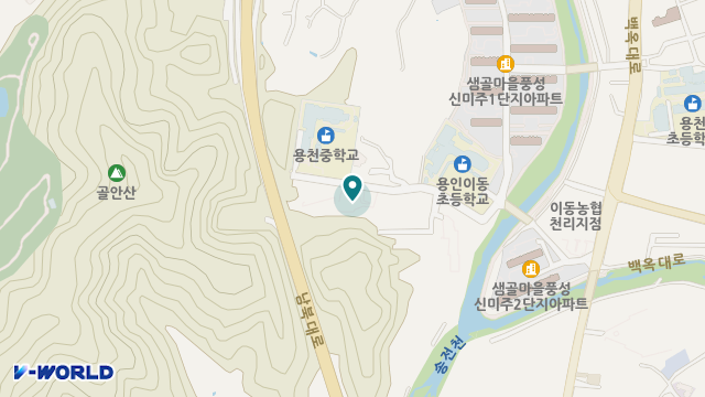 자연요양원 위치 지도