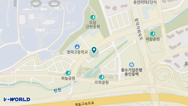 용인예원요양원 위치 지도