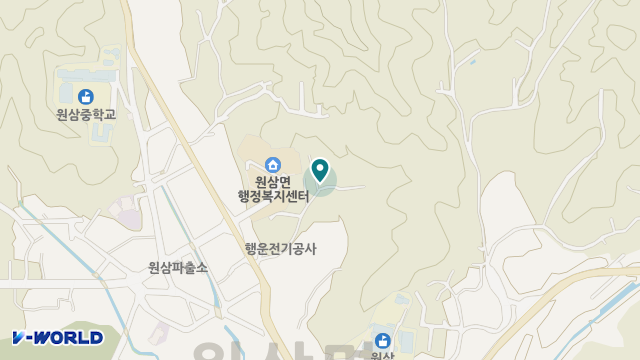 은지연요양원 위치 지도