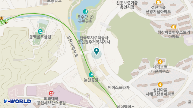 (주)원하트 동백사랑마루요양원 위치 지도