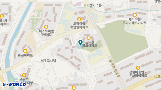 성은실버케어스 위치 지도