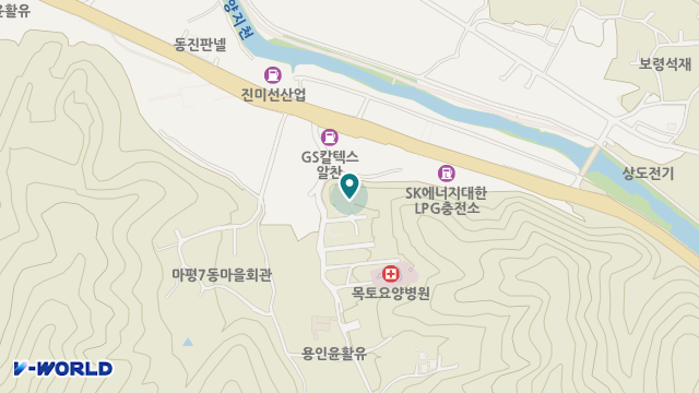 포유시니어스요양원 위치 지도