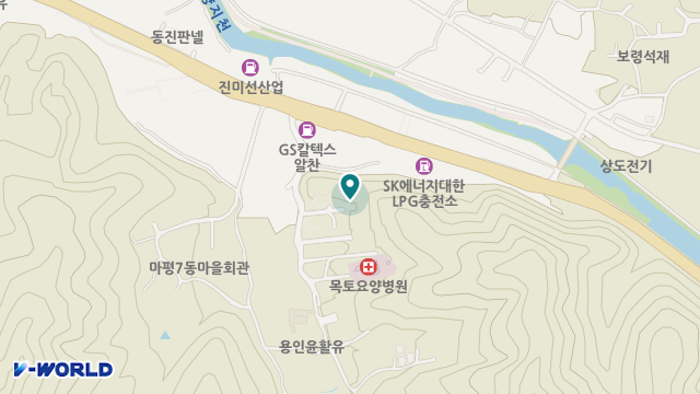 고향의봄 요양원 위치 지도