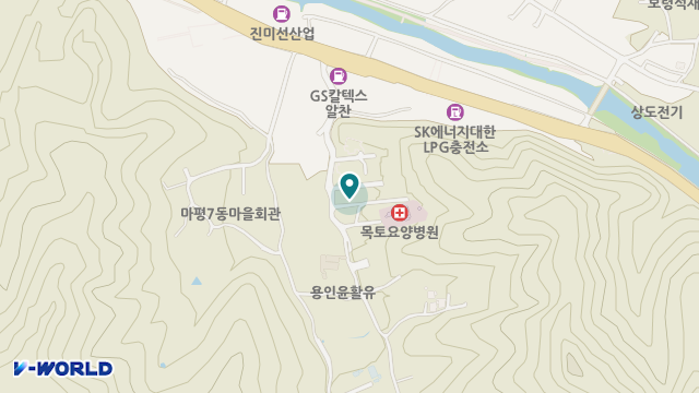 효드림실버케어요양원 위치 지도
