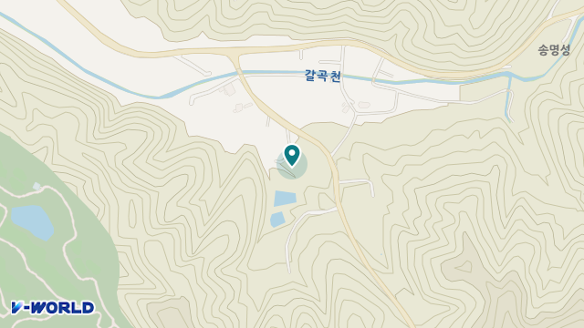 믿음의동산 위치 지도