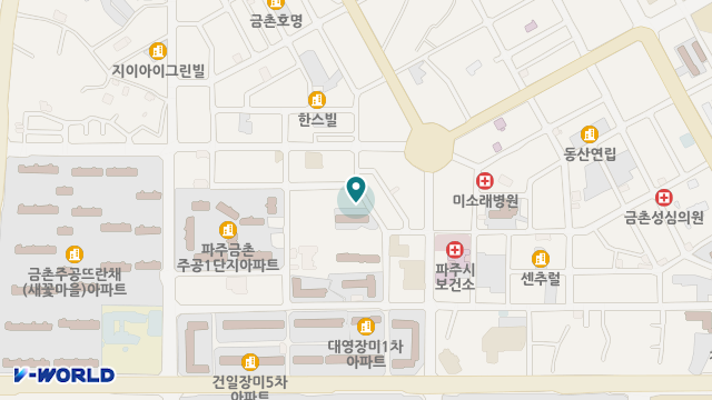 금촌파주요양원 위치 지도