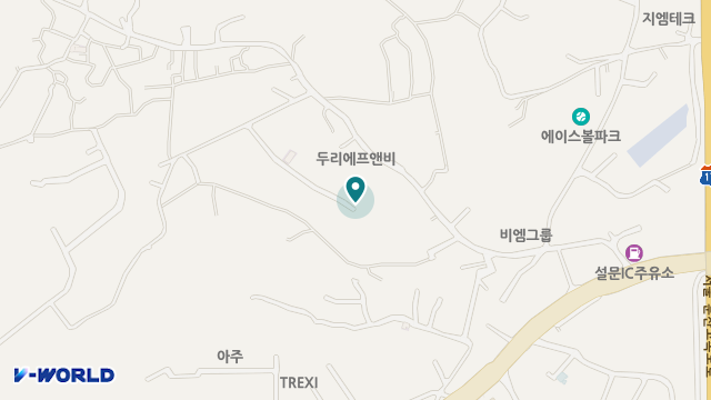 설문해바라기요양원 위치 지도
