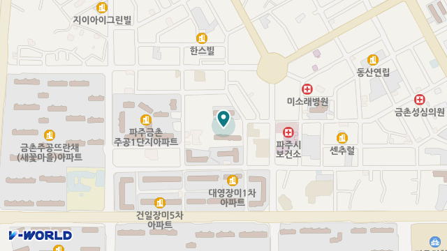아도니스너싱홈 위치 지도