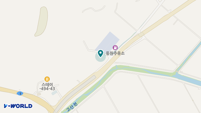 우리가족실버케어 위치 지도