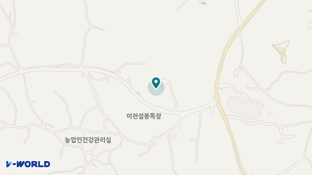 우수요양원 위치 지도