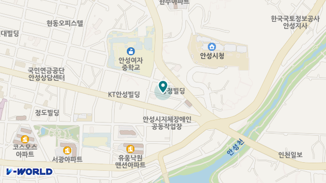 안성보은의 집 위치 지도