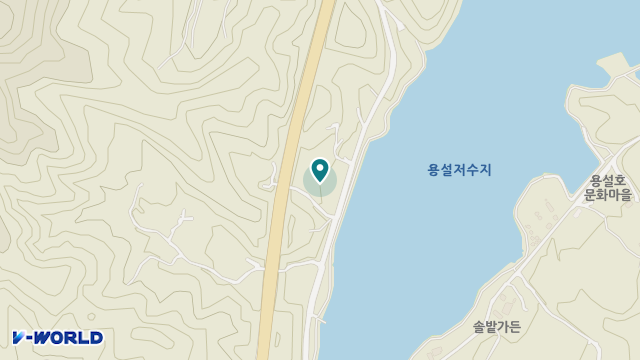 한사랑너싱홈 위치 지도