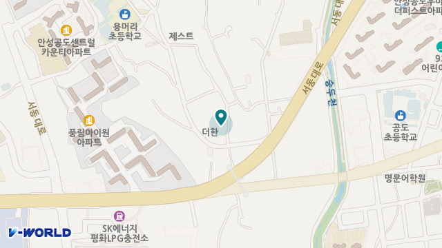안성성모요양원 위치 지도