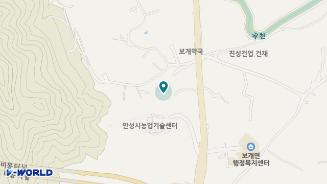 안성금오요양원 위치 지도