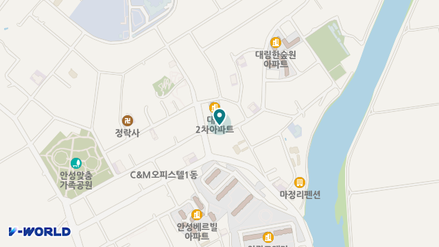 우리가족요양원 위치 지도