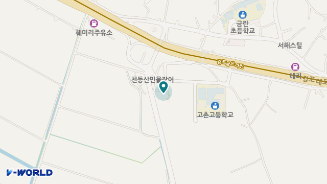 실로원 위치 지도