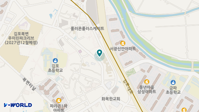 온누리요양원 위치 지도