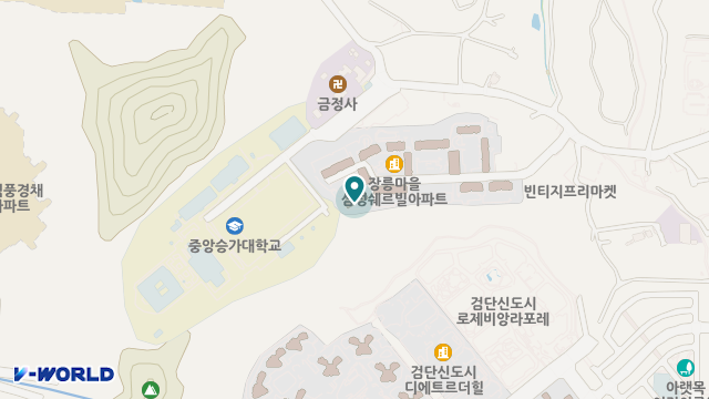 성지소망의 집 위치 지도