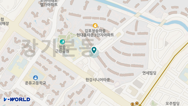 아름다운 요양원 위치 지도