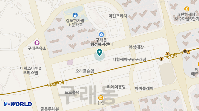 김포미가요양원 위치 지도