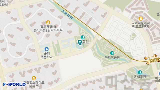 부추꽃더클래식 너싱홈 위치 지도