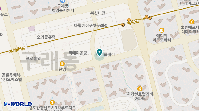 김포예다인요양원 위치 지도