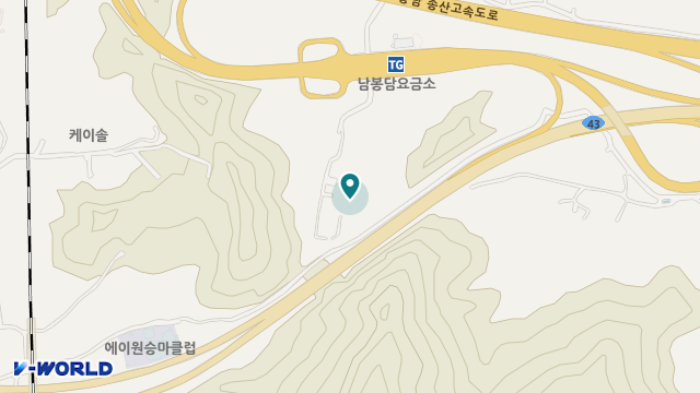 소망의동산 실로원 위치 지도