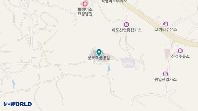 상록요양원 위치 지도