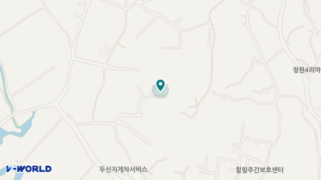 새소망요양원 위치 지도