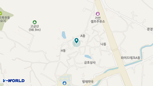 희망노인전문요양원 위치 지도