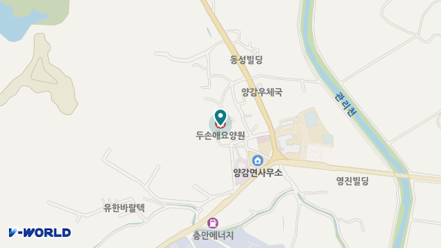 양감요양원 위치 지도