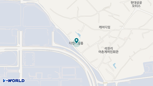 다인너싱홈 위치 지도