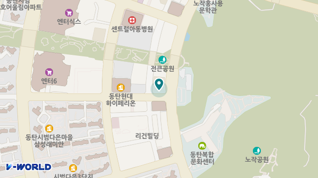 동탄재활요양원 위치 지도