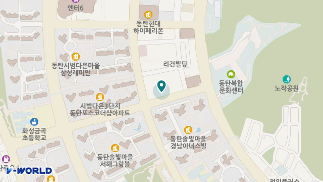 동탄효드림요양원 위치 지도