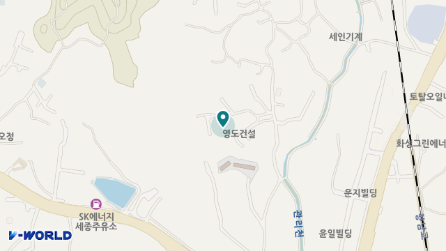 그린너싱홈 위치 지도