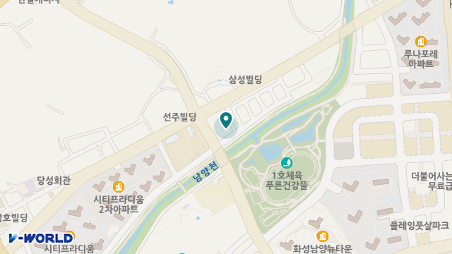 남양성심요양원 위치 지도