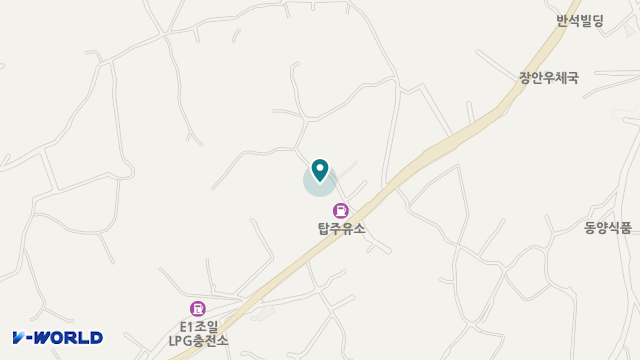 우정요양원 위치 지도