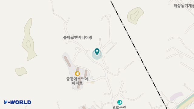 화성성광재활요양원 위치 지도