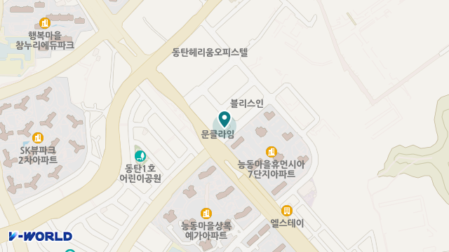하늘나무실버케어 위치 지도