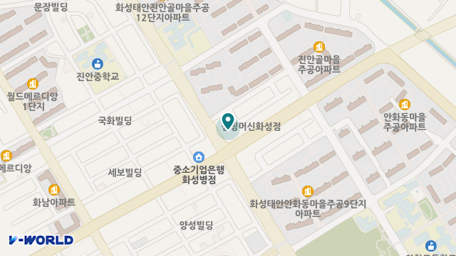 병점효사랑요양원 위치 지도