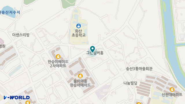 그린실버홈 위치 지도