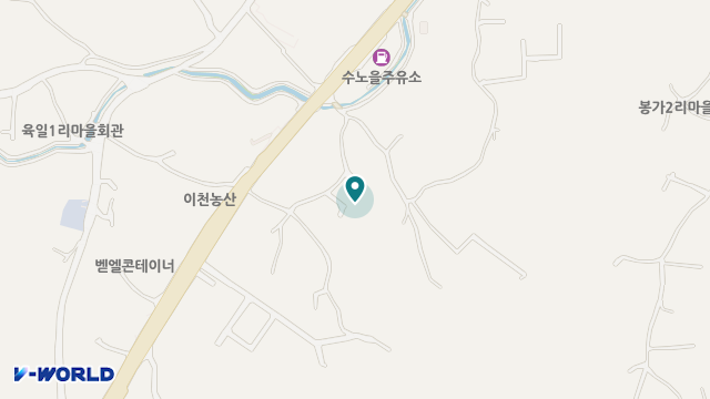 나온재활요양원 위치 지도